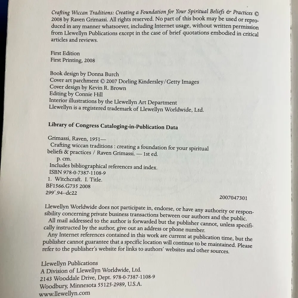 Llewellyn Publications books good